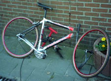 Photo 10: the new bike after the accident